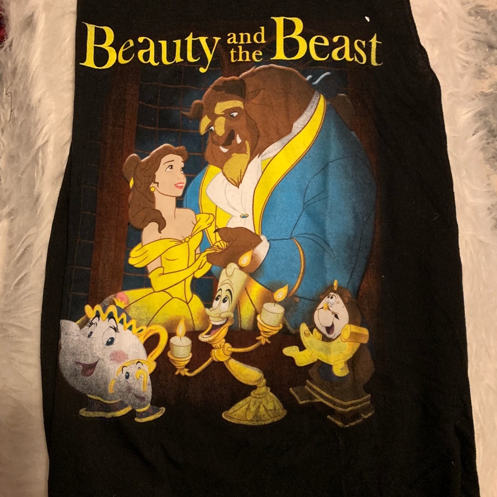 Beauty and the Beast muscle tank